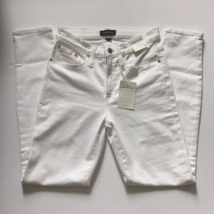 J.Crew 9” High-Rise Toothpick Jeans
